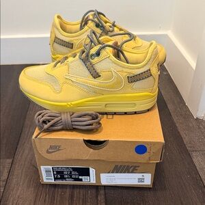 Nike Kids Bright Yellow Sneakers